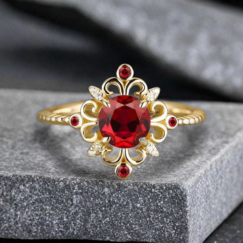 Bague de fiançailles vintage en forme de poire avec aigue-marine, ensemble de bagues de mariage uniques, cadeau d'anniversaire