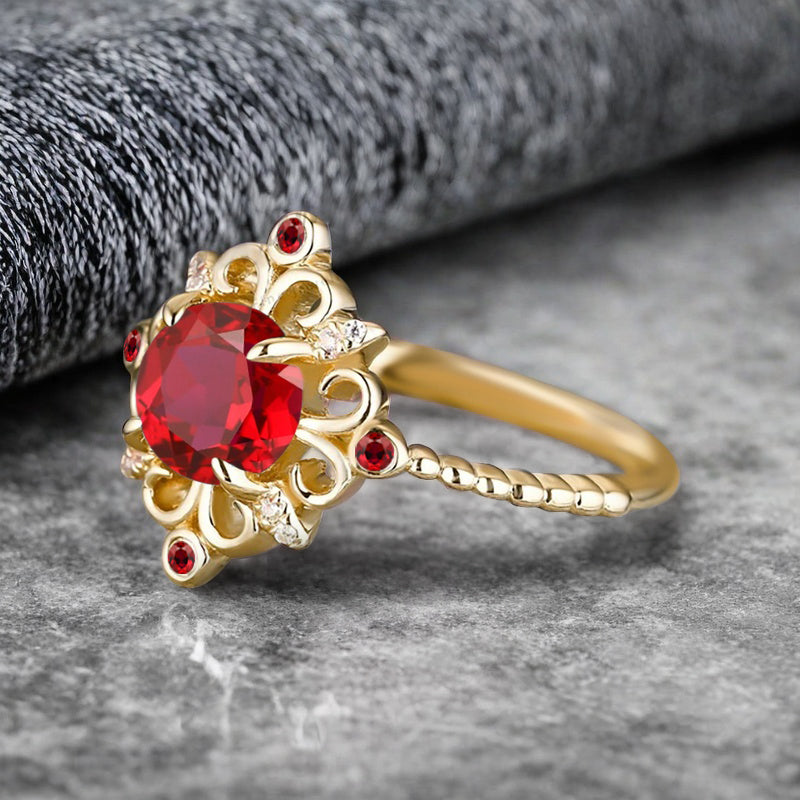 Bague de fiançailles vintage en forme de poire avec aigue-marine, ensemble de bagues de mariage uniques, cadeau d'anniversaire