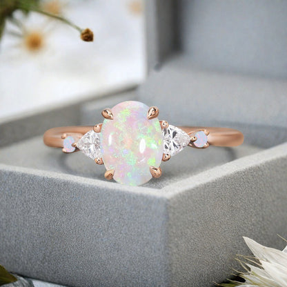Vintage Birnenform Aquamarin Verlobungsring Set Unikat Versprechen Brautring Set Jubiläumsgeschenk